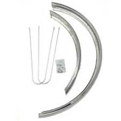 Велосипедные крылья (щитки) 28" стальные полноразмерные пара